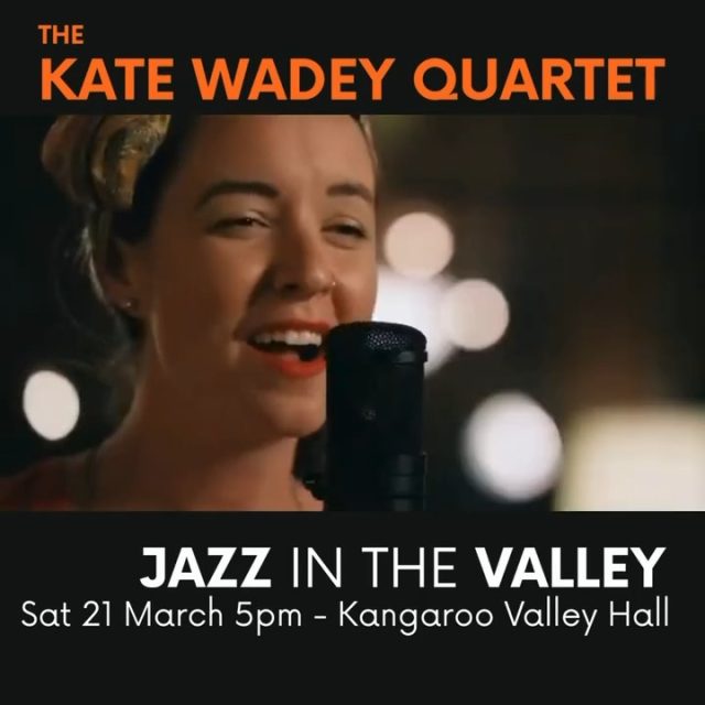 Today in Kangaroo Valley @artsinthevalley presents The Kate Wadey QuartetAn upbeat and entertaining program of well-known and original works, celebrating both classic and contemporary jazz styles.Expect to enjoy well-known standards from the American Songbook as sung by artists such as Ella Fitzgerald and Billie Holiday, as well as some of Kate’s own compositions. The band will showcase the very best of Australian jazz musicianship. The Kate Wadey Quartet’s toe-tapping interpretations will leave you with a spring in your step and a song in your heart.#artsinthevalley #musicinthevalley #jazzinthevalley #katewadey #katewadeyquartet #mattmcmahon #samdobson #timgeldens #jazzmusic #jazzconcert #kangaroovalley #liveconcert #ʙᴏᴏᴋɴᴏᴡ