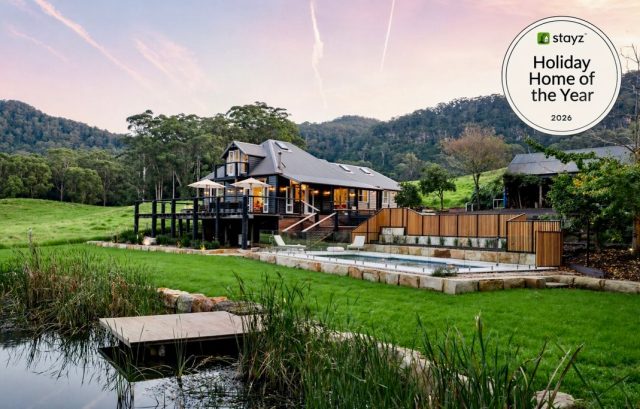 We’re so excited to share… ✨Aminya in Kangaroo Valley has been named one of @stayzau Holiday Homes of the Year for 2026! 🍾🥂From its beautifully considered design and styling to the heated pool overlooking the valley, Aminya truly captures what an exceptional stay should feel like effortless, elevated, and unforgettable.We can’t wait to welcome more guests to experience everything this special property has to offer.Discover more - via @supercalla_privateOr contact our Reservations Team - 02 4407 5008#supercallaprivateproperties #visitnsw #australia #shoalhaven #nswsouthcoast